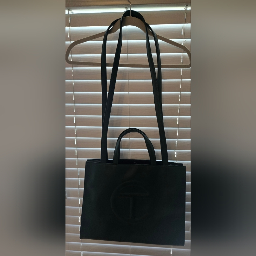 Telfar Dark Olive Medium Shopping Bag - New - Picture 4 of 9